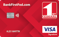 First Federal Savings Bank Twin Falls Visa® Everyday Rewards+ card art