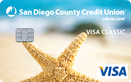 SDCCU Share Secured Visa Classic card art