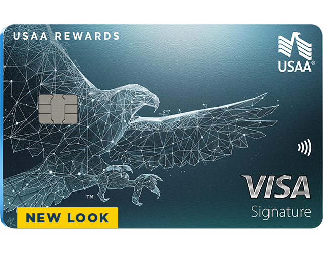 USAA Rewards™ Visa Signature® card art