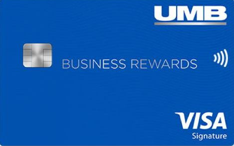 UMB Visa Business Rewards card art