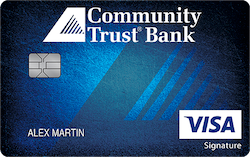 Community Trust Bank Visa® Everyday Rewards+ card art