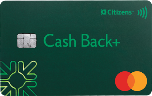 Citizens Cash Back Plus™ World Mastercard® card art