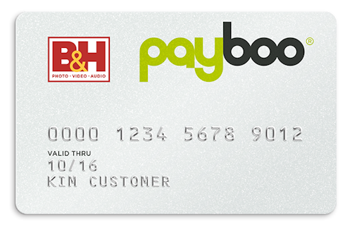 B&H Payboo card art