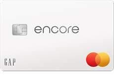 Gap Encore Mastercard® card art