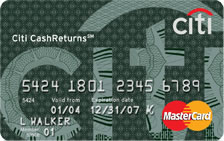 Citi CashReturns® card art