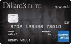 Dillard's Elite American Express Card card art