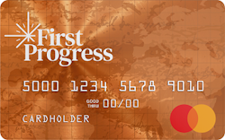 First Progress Select Mastercard® Secured card art