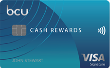 Baxter Credit Union  Cash Rewards Visa® Signature card art