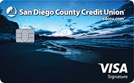 SDCCU Visa Signature card art