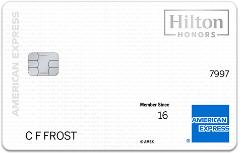 Hilton Honors American Express Card art