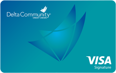 Delta Community Visa Signature® card art