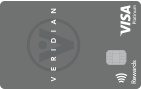 Veridian Credit Union Visa Platinum Rewards card art