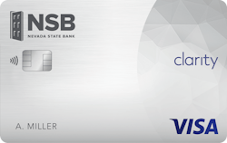 Nevada State Bank Clarity card art