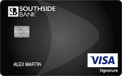 Southside Bank Visa® College Real Rewards card art