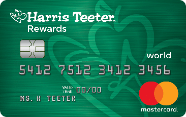 Harris Teeter Rewards World Elite Mastercard® card art