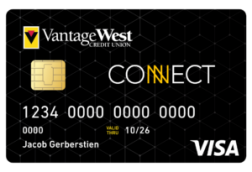 Vantage West Connect Visa card art